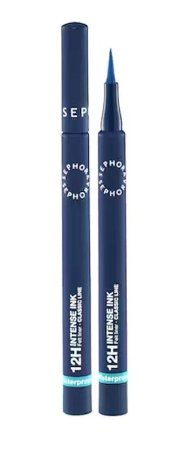 SEPHORA COLLECTION 12H Intense Ink Felt Liner Classic Line - Yoğun ve Hassas Keçe Uçlu Eyeliner 03 - Image 1