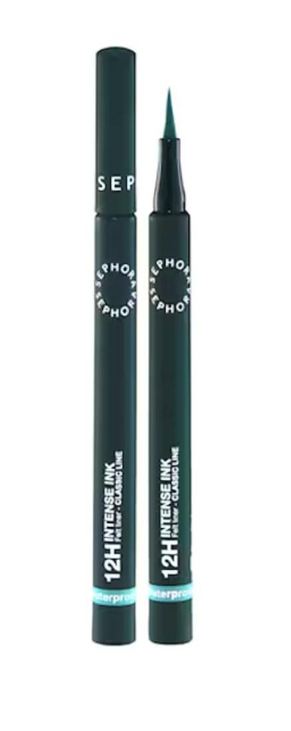 SEPHORA COLLECTION 12H Intense Ink Felt Liner Classic Line - Yoğun ve Hassas Keçe Uçlu Eyeliner 04 - Image 1