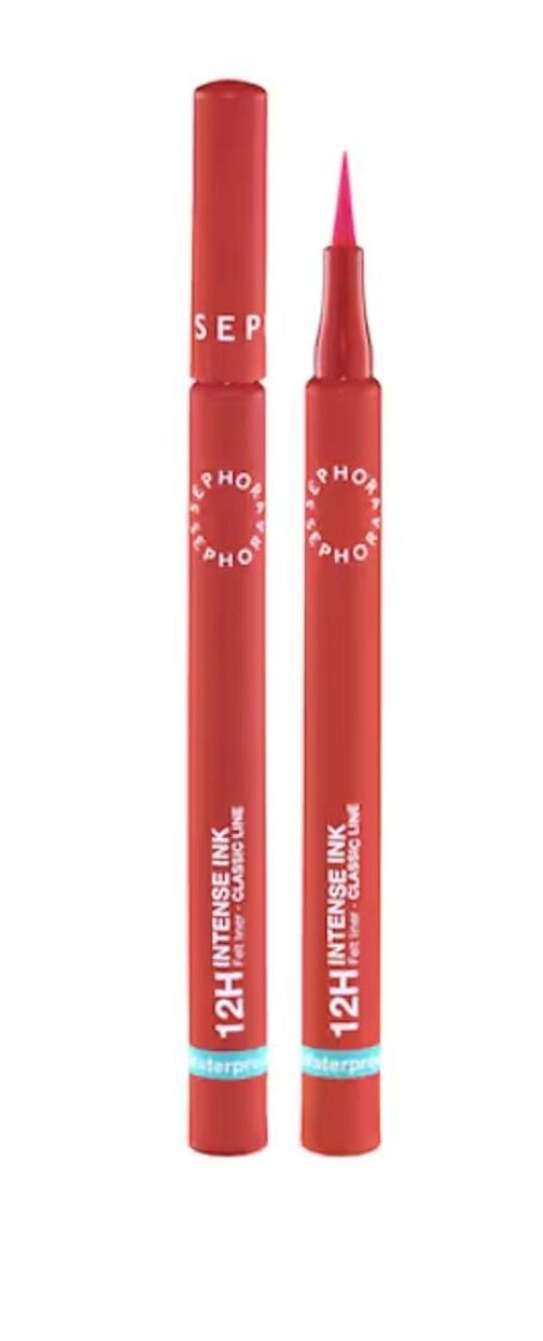 SEPHORA COLLECTION 12H Intense Ink Felt Liner Classic Line - Yoğun ve Hassas Keçe Uçlu Eyeliner 07  - Image 1