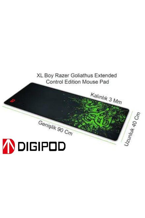 Digipod Razer Goliathus Oyuncu Mousepad 90X40 Cm Kaymaz Dikişli Büyük Boy - Image 1