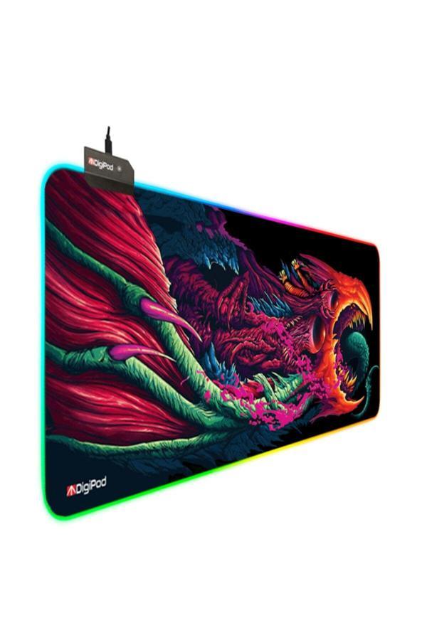 Digipod Rgb Gaming Mousepad Oyuncu Mouse Pad 90X40 Xxl Büyük Oyuncu Mouse Pad Kaymaz Taban 4Mm - Image 1