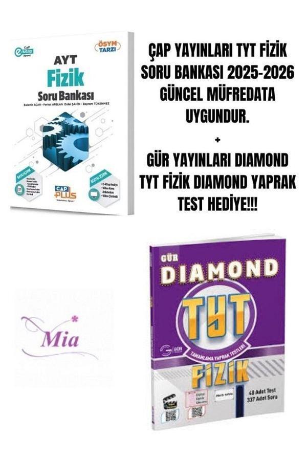 ÇAP YAYINLARI AYT FİZİK SORU BANKASI HEDİYELİ - Çap Yayınları - Image 1