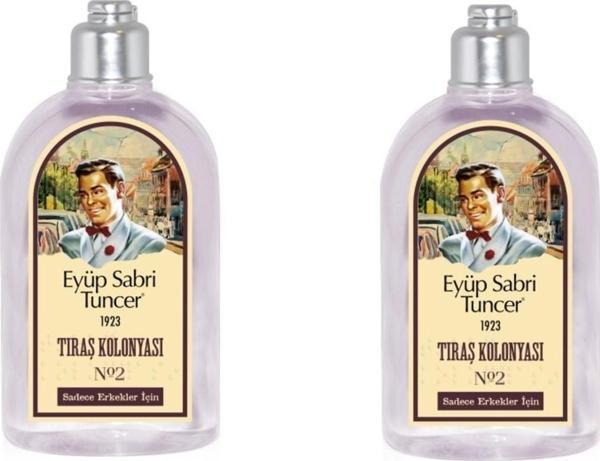 Eyüp Sabri Tuncer Tıraş Kolonyası No 2 X 2 Adet (250 Ml X 2) - Image 1