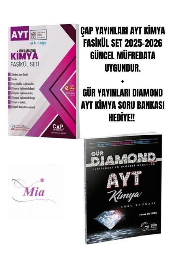 ÇAP YAYINLARI AYT KİMYA FASİKÜL SET HEDİYELİ - Çap Yayınları - Image 1