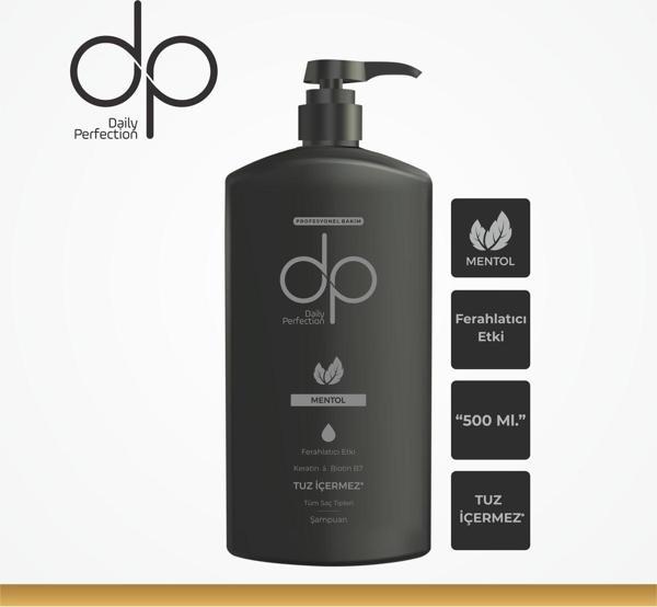 dp Daily Perfection Daily Perfection Mentol 500 Ml Tuzsuz Şampuan - Image 1