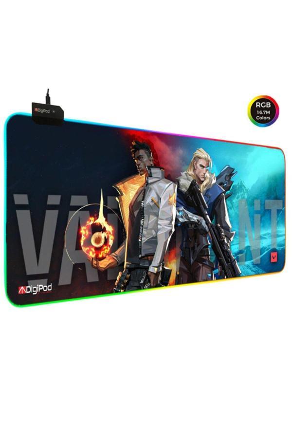 Digipod Rgb Gaming Mousepad Rgb Oyuncu Mousepad 70X30 Xl Rgb Oyuncu Mousepad Kaymaz Taban 4Mm - Image 1