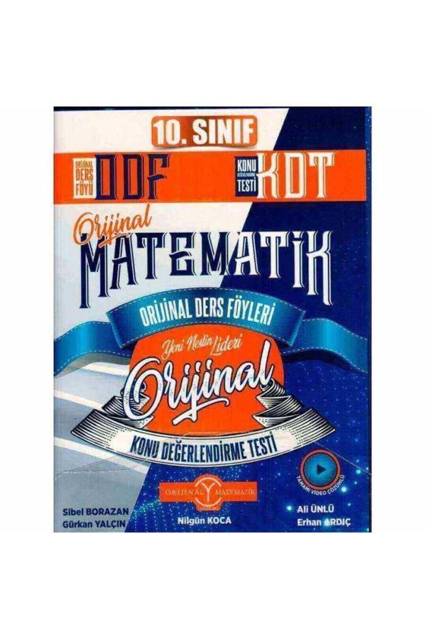 ORİJİNAL Yayınları 10. Sınıf Matematik Föyleri Konu Değerlendirme Testi (Odf Ktd)Testi - Orijinal Yayınları - Image 1