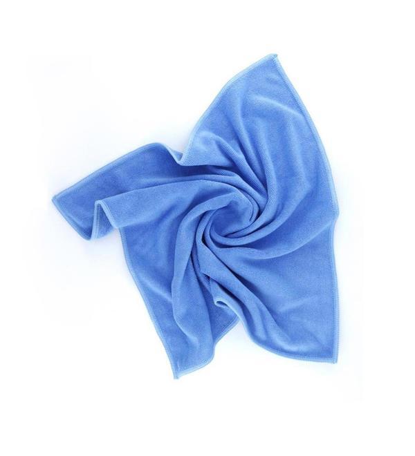 Silver Home Extra Parlak Doku Mikrofiber Temizlik Toz Cam Bezi - 300 GSM - 40x40 Cm. - 10 Adet - Image 1