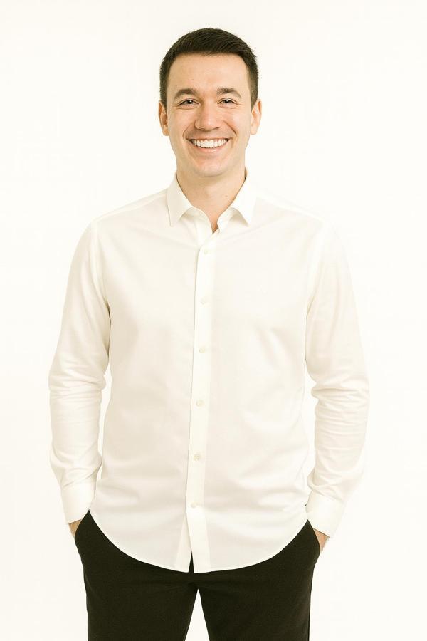 Dormen Erkek Pamuklu Slim Fit Uzun Kol Gömlek 7372 - Image 1