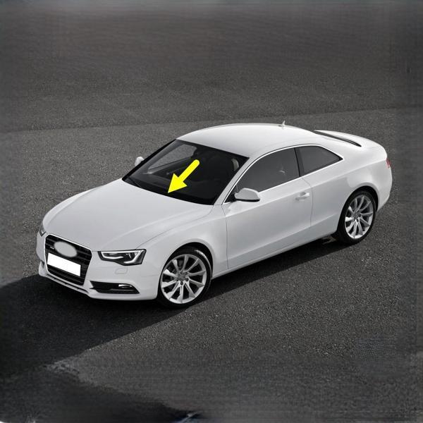Audi A5 Coupe 2012-2016 Ön Cam Sol Sürücü Silecek Kolu 8K1955407A - Image 1