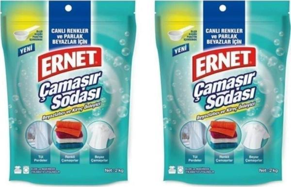 Ernet Çamaşır Sodası 2 kg 2'li - Image 1