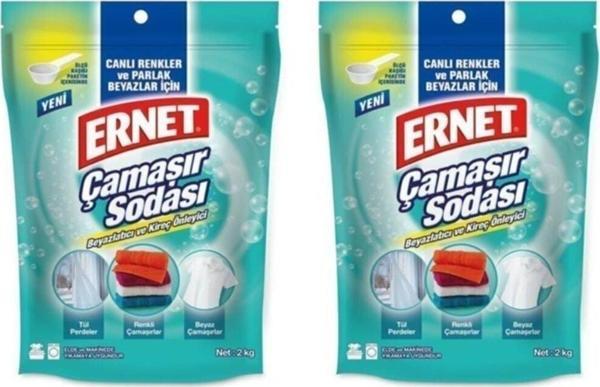 Ernet Çamaşır Sodası 2kg 2'li - Image 1