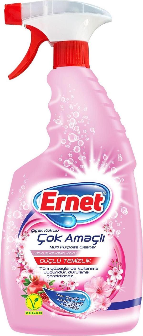 Ernet Çok Amaçlı Temizleyici Çiçek Kokulu 750 ml - Image 1