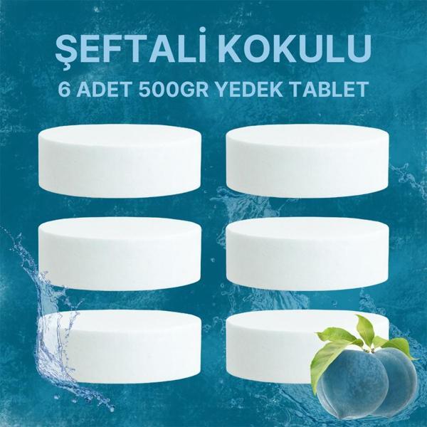 3 Adet 2x500 gr Nem Alıcı Rutubet Ve Küf Önleyici Yedek Tablet Şeftali - Image 1