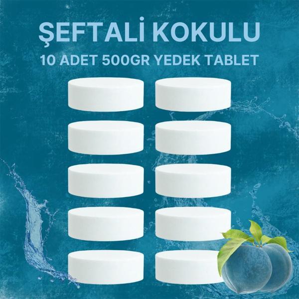 5 Adet 2x500 gr Nem Alıcı Rutubet Ve Küf Önleyici Yedek Tablet Şeftali - Image 1