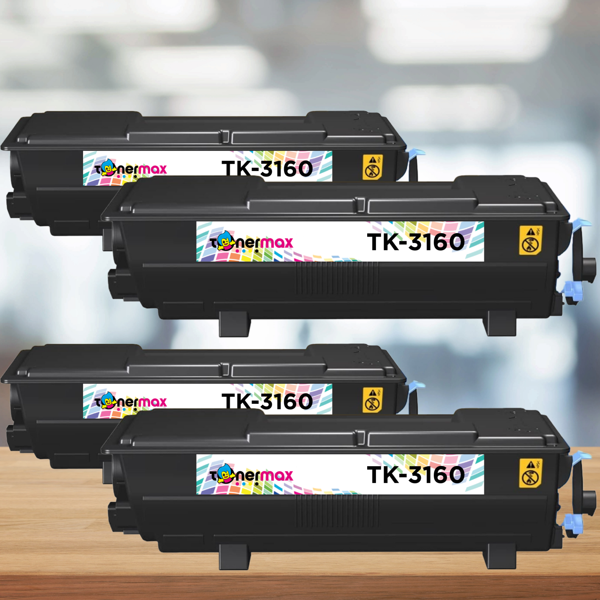 Kyocera TK-3160 Muadil Toner 4'lü Paket / P3045dn / P3050dn / P3055dn / P3060dn - Image 1