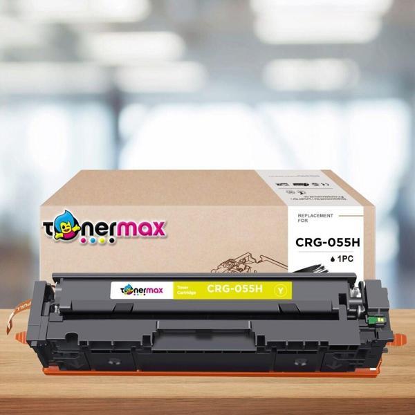 Canon CRG-055H Muadil Toner Sarı - Çipli/ LBP-662Cdw / LBP-664Cx / MF-741Cdw / MF-742Cdw / MF-743Cdw / MF-744Cd / MF-745 - Image 1
