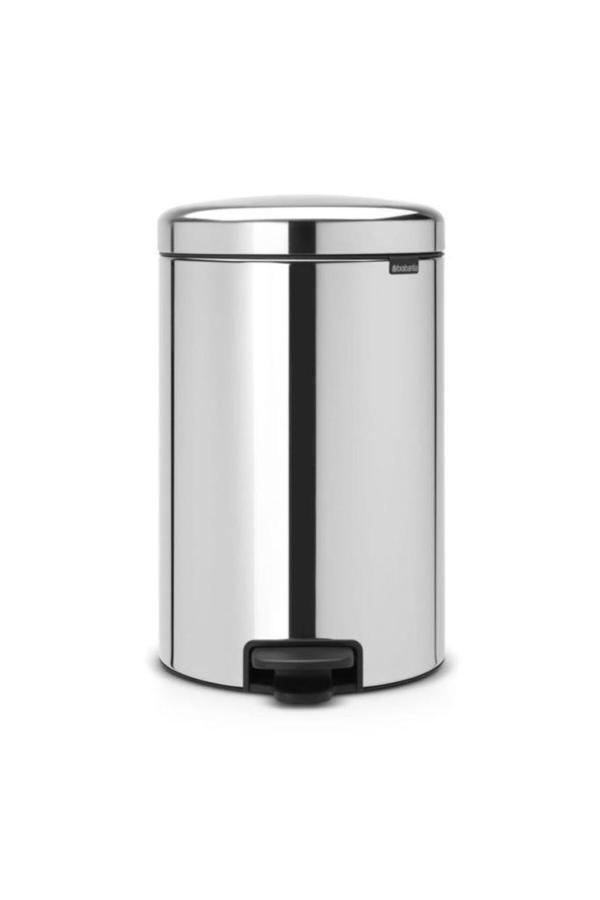 Brabantia Çöp Kutusu 20 Lt Pedallı Parlak Paslanmaz Çelik 113987 - Image 1
