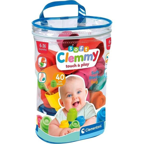 17878 Soft Clemmy - Yumuşak Blok Çantası - 40 parça 6-36 ay - Image 1