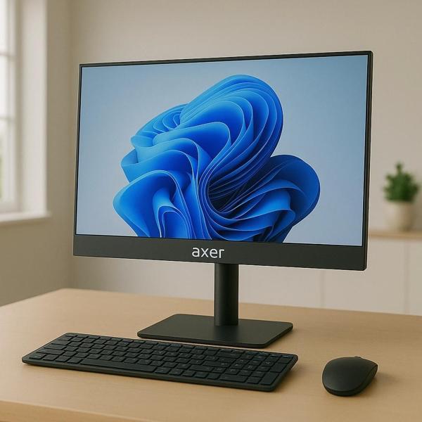 Axer AM24R5 AMD R5 6600H 8GBDDR5-512GBSSD 23.8" Win11Pro AIO Masaüstü Bilgisayar - Image 1