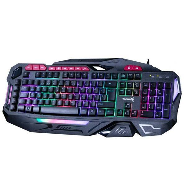 Turbox BladeDancer TR-GK103 USB Q Rainbow Aydınlatma Kablolu Gaming Klavye - Image 1