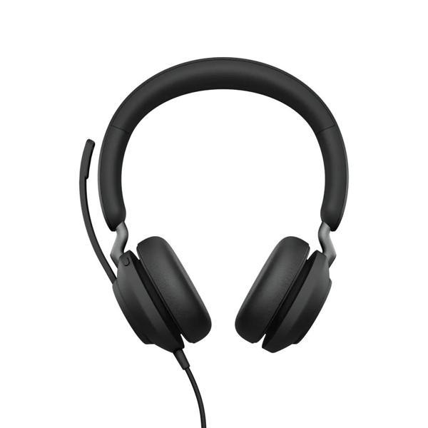 Jabra Evolve2 40 SE Duo USB-C MS Kulak Üstü Kulaklık - Image 1