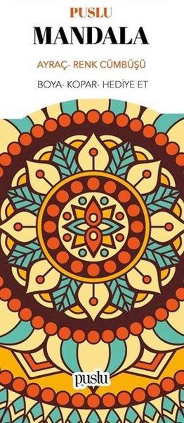 Mandala Ayraç - Renk Cümbüşü - Puslu Yayıncılık - Image 1