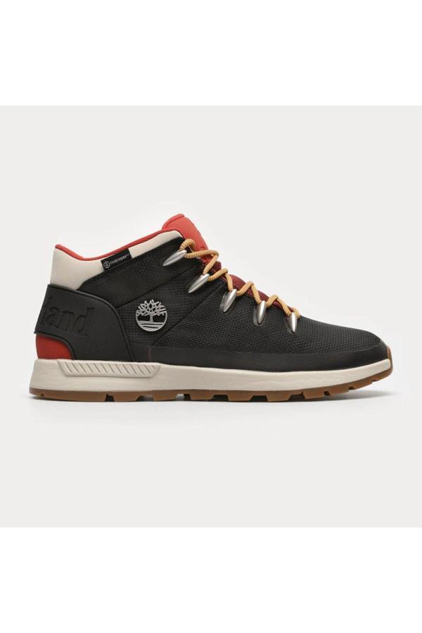 Timberland Sprint Trekker Mid Lace Up Waterproof Erkek Siyah Bot - Image 1