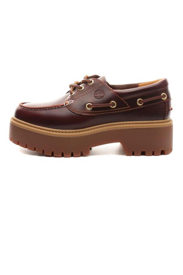 Timberland B0A2Qdmd571-R Stone Street Boat Shoe Kadın Spor Ayakkabı Kahve - Image 1