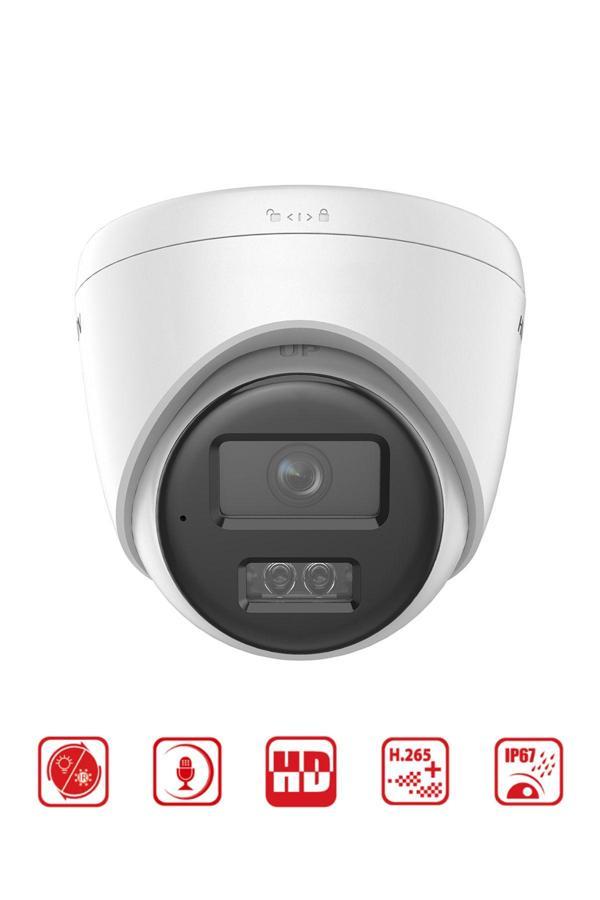 Hikvision 6Mp Turret Kamera Smart Hybrid Light & Motion Detection 2.0 - Image 1