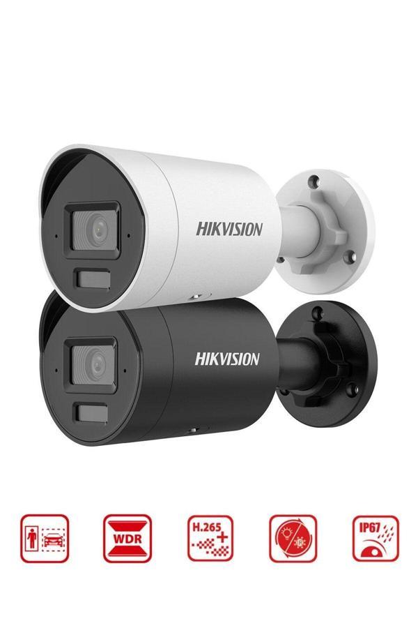 Hikvision Ds-2Cd2083G2-Lı2U - 8Mp Smart Hybrit Light Mini Bullet Camera Acusens Wdr - Image 1