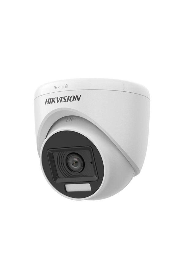 Hikvision Ds-2Ce76D0T-Exlpf 1080P Mini Ir Dome Smart Hybrid Light Kamera - Image 1