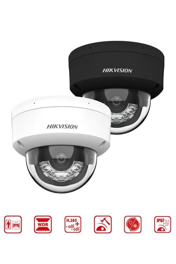 Hikvision Ds-2Cd2183G2-Lıs2U - 8Mp Smart Hybrit Light Dome Camera Acusens Vca & Wdr - Image 1