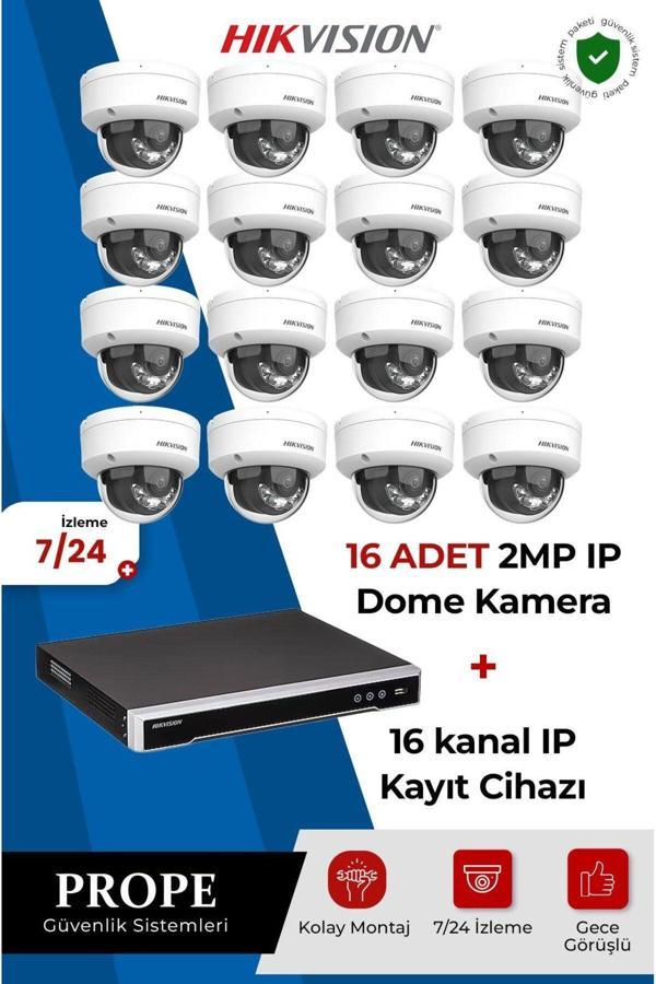 Hikvision Hıkvısıon 16 Kameralı Sistem Paketi - Image 1