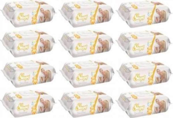 Sleepy Sensitive 90'lı Islak Havlu 12'li Paket Toplam 1080 Yaprak - Image 1
