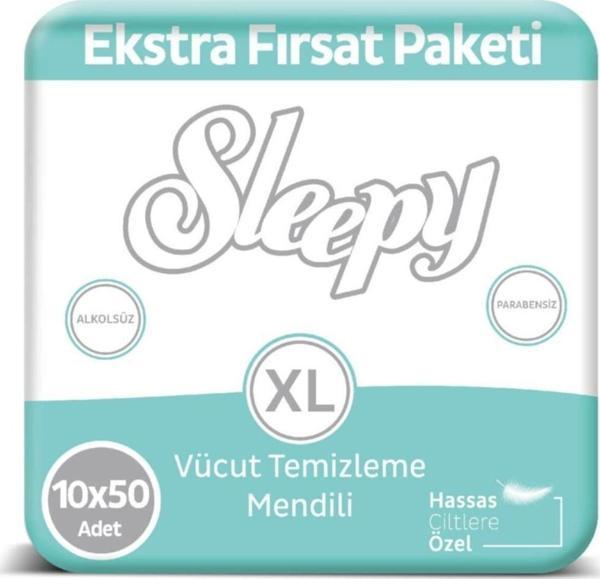 Sleepy Vücut Temizleme 10x50 Adet - Image 1
