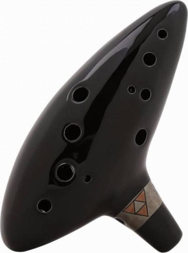 COX OKARİNA-BLACK 12 DELİKLİ SERAMİK OKARİNA SİYAH - Image 1