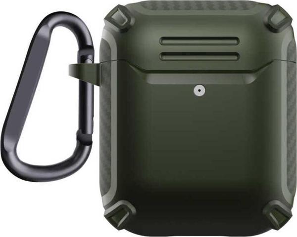 Coverzone Airpods Pro ile uyumlu Kulaklık Kılıf Dayanıklı Fundamental Toz ve Kirden Koruyan Kılıf Haki - Image 1
