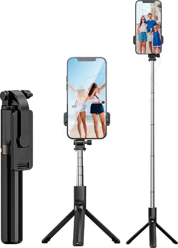 Coverzone Akıllı Telefonlar İçin Tripod Ultra Hafif 360 Derece Dönebilen Başlık Katlanabilir Sabitleyici G5 - Image 1