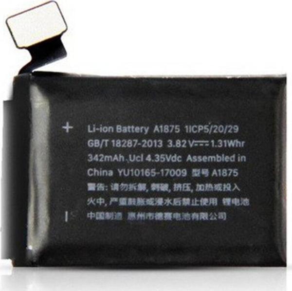 Coverzone Apple Smart Watch Uyumlu A1875 S3 Gps 42mm 3.82v 342 Mah Akıllı Saat Pili Batarya - Image 1