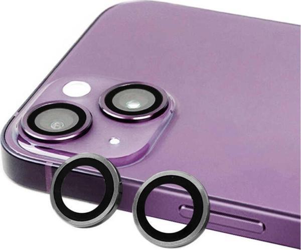 Coverzone Iphone 14 Ile Uyumlu Profesyonel Kamera Lens Koruma Camcov Gri - Image 1