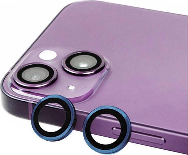 Coverzone Iphone 14 Ile Uyumlu Profesyonel Kamera Lens Koruma Camcov Lacivert - Image 1