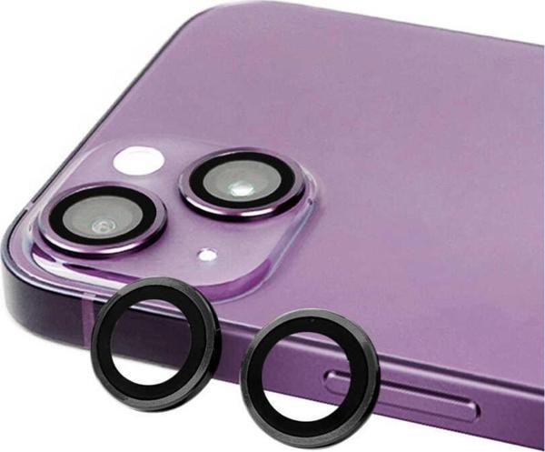 Coverzone Iphone 14 Ile Uyumlu Profesyonel Kamera Lens Koruma Camcov Siyah - Image 1