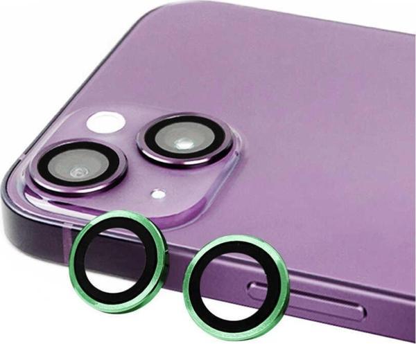 Coverzone Iphone 14 Plus Ile Uyumlu Profesyonel Kamera Lens Koruma Camcov Açık Yeşil - Image 1