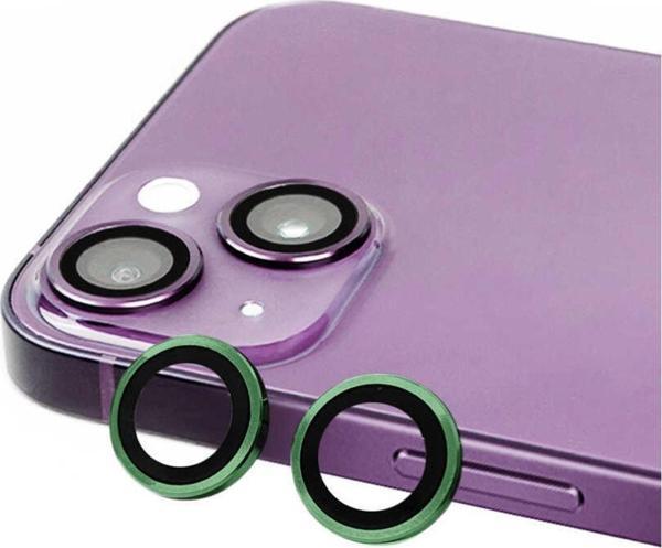 Coverzone Iphone 14 Plus Ile Uyumlu Profesyonel Kamera Lens Koruma Camcov Koyu Yeşil - Image 1
