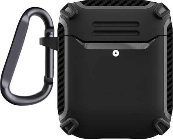 Coverzone Pro ile uyumlu Kulaklık Kılıf Dayanıklı Fundamental Toz ve Kirden Koruyan Kılıf Siyah - Image 1