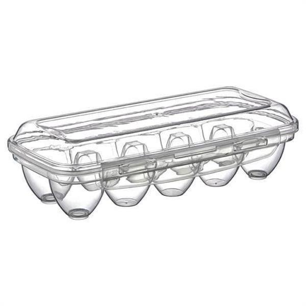 BUFFER® 10 Bölmeli Kilitli Kapaklı Yumurtalık Saklama Kutusu YU110 - Image 1