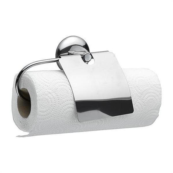 BUFFER® Dekoratif Kapaklı Paslanmaz Kağıt Havluluk Rulo Havlu Tutacağı - Image 1