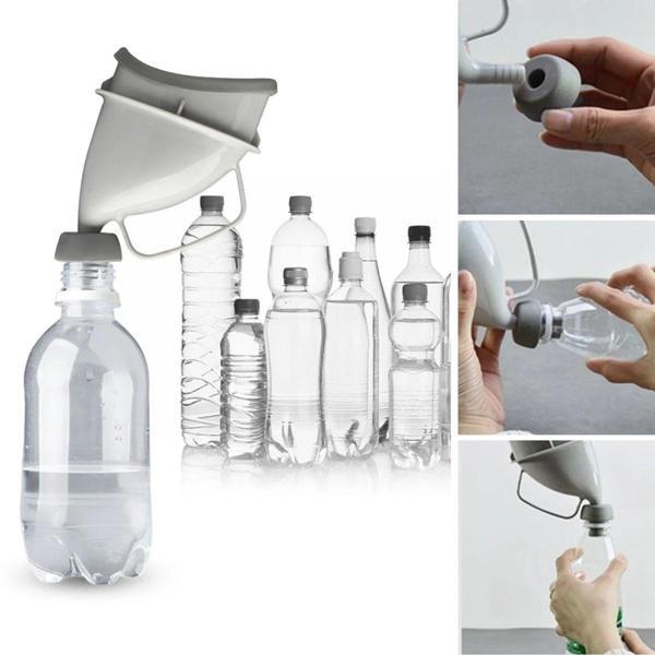 BUFFER® Unisex Taşınabilir Hijjenik Seyahat Tuvalet Aparatı Seyahat Tuvalet Hunisi - Image 1