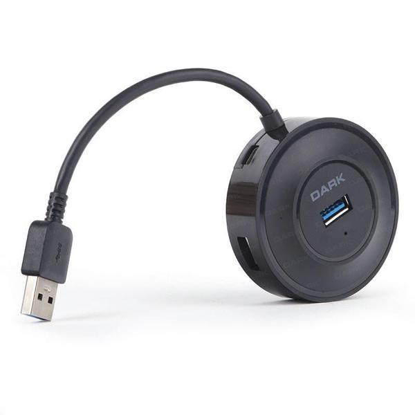 DARK DK-AC-USB344 CONNECT MASTER 4 PORT USB 3.0 ÇOKLAYICI - Image 1